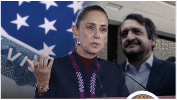 Cancelación de visa a ‘Andy’ López Beltrán tiene ‘sentido político’, reclama Sheinbaum: ‘No es parejo’